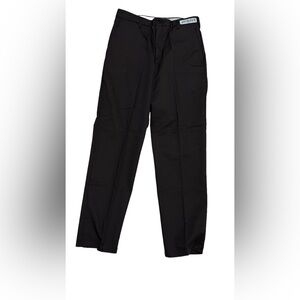 Men’s Black Dress Pants Size 34 Slim Fit Work Office Trousers